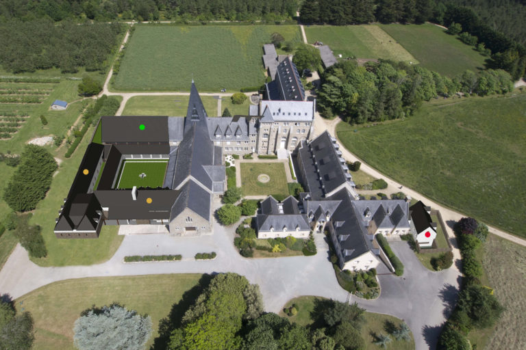 Abbaye de Kergonan - projets de construction